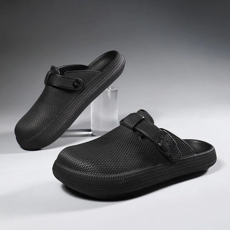 BERGEN BUCKLE CLOGS