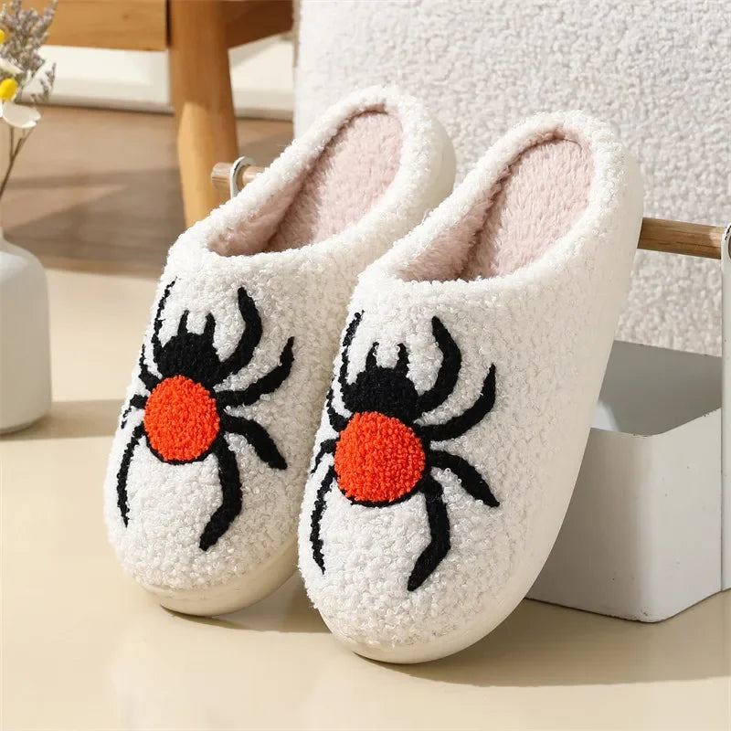 WOMENS HALLOWEEN NIGHT SLIPPERS