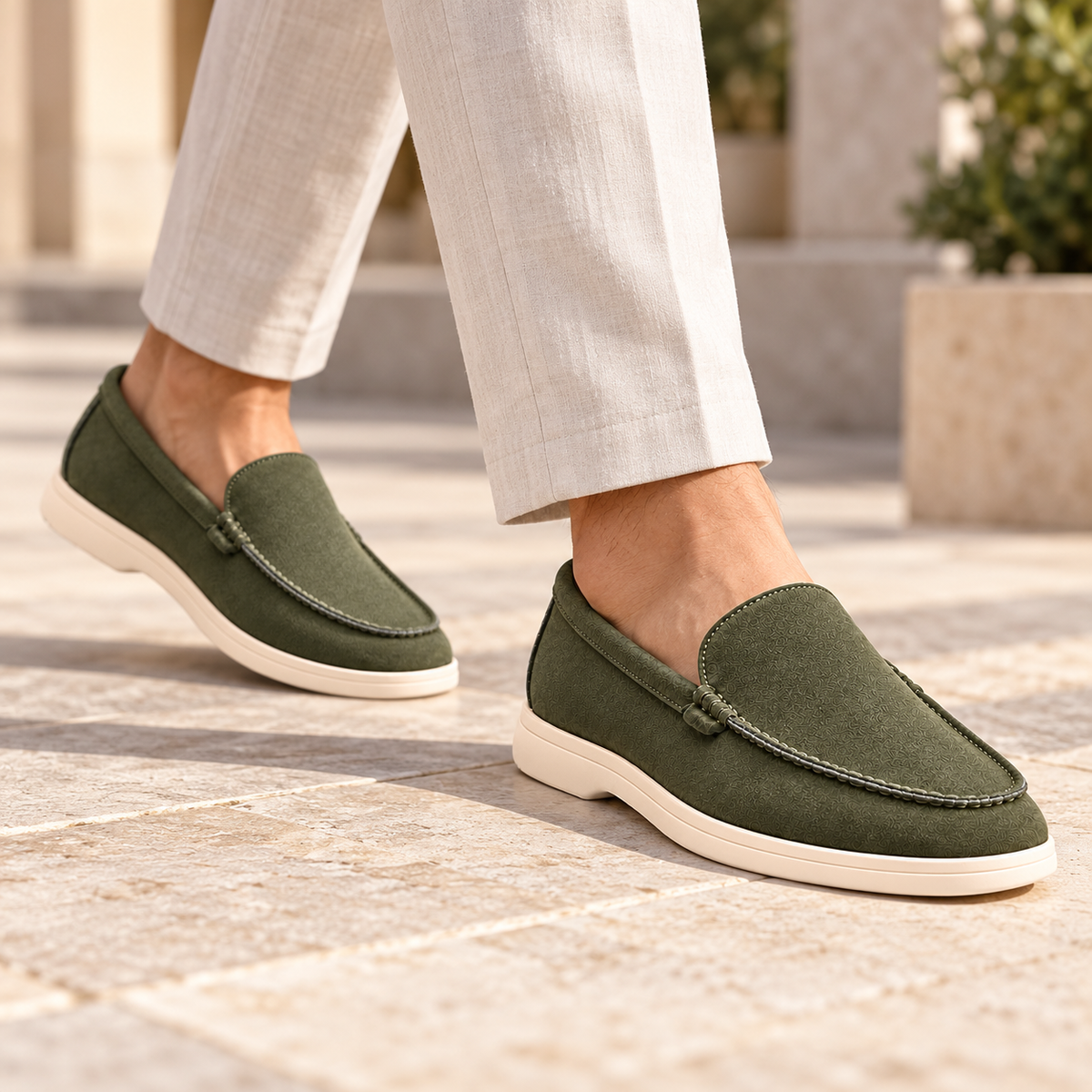 WESKER SUEDE LOAFERS