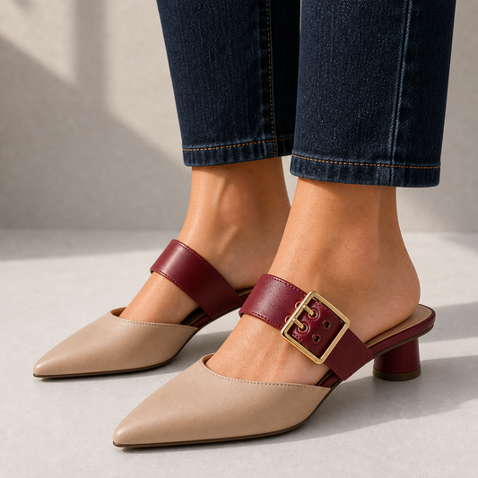 COLETTE BUCKLE HEEL