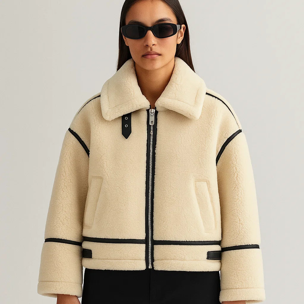 NATALIA SHEARLING JACKET