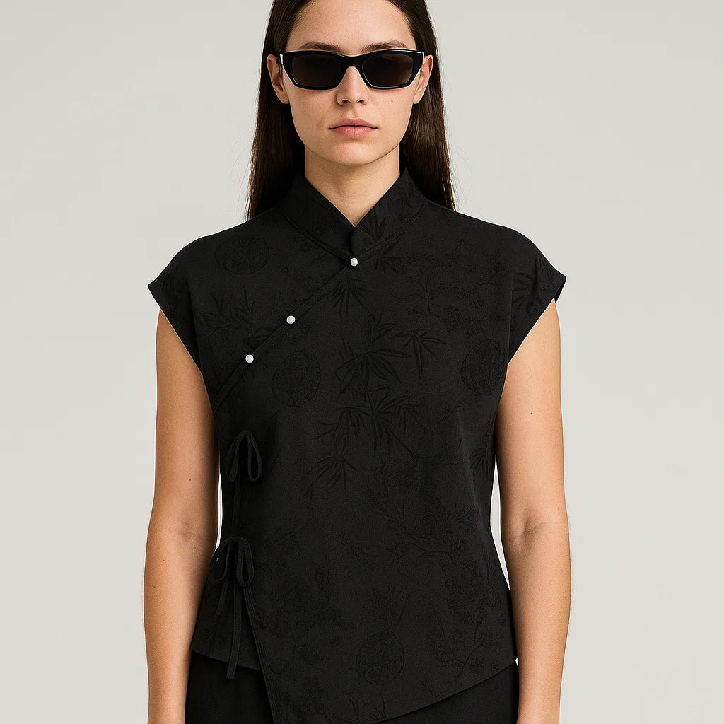 THE MEI SILK BLOUSE
