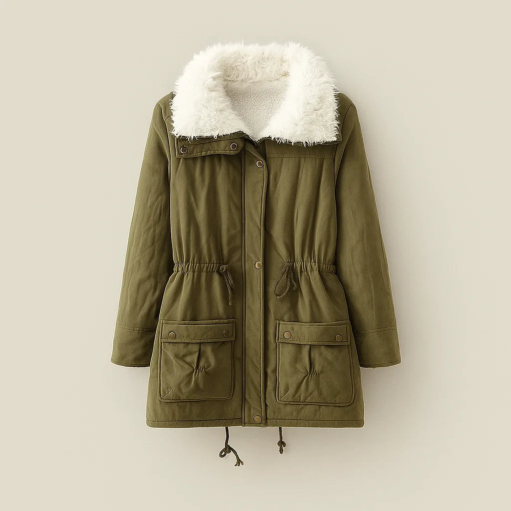 CALLEN SHEARLING PARKA