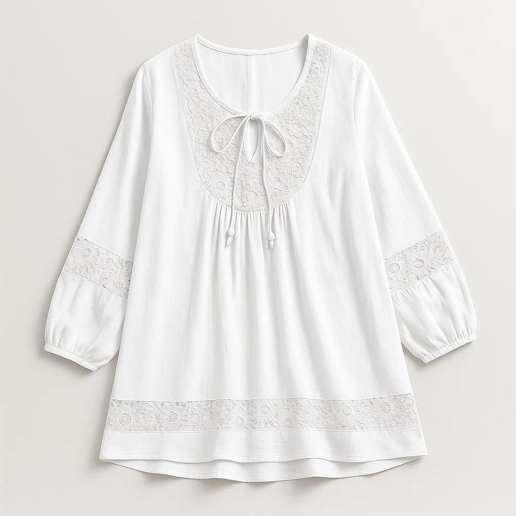 NOELLE EMBROIDERED TUNIC