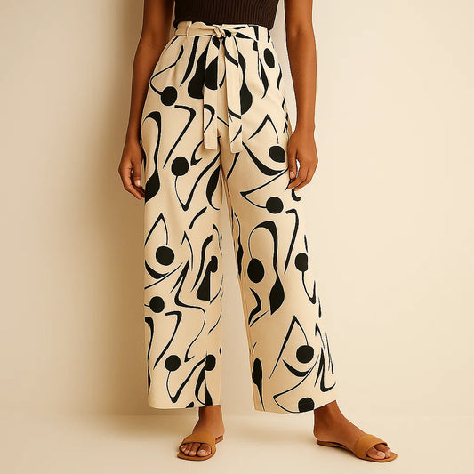 AERA ABSTRACT PANTS