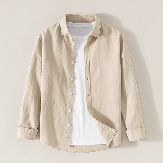 LUCA LINEN TUNIC SHIRT