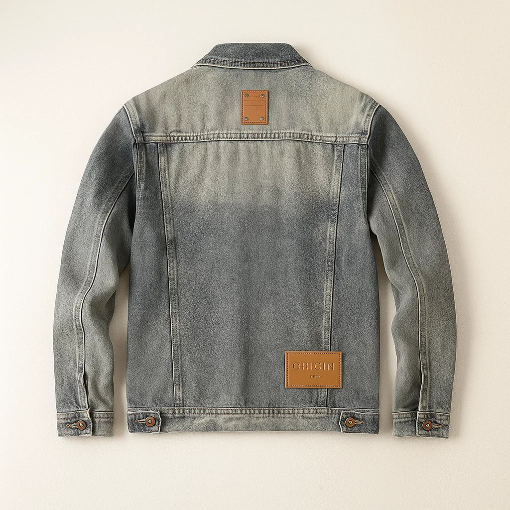 REMNANT DISTRESSED DENIM JACKET