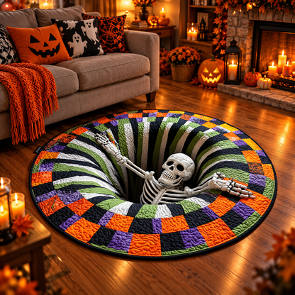 SPOOKY PIT ILLUSION RUG