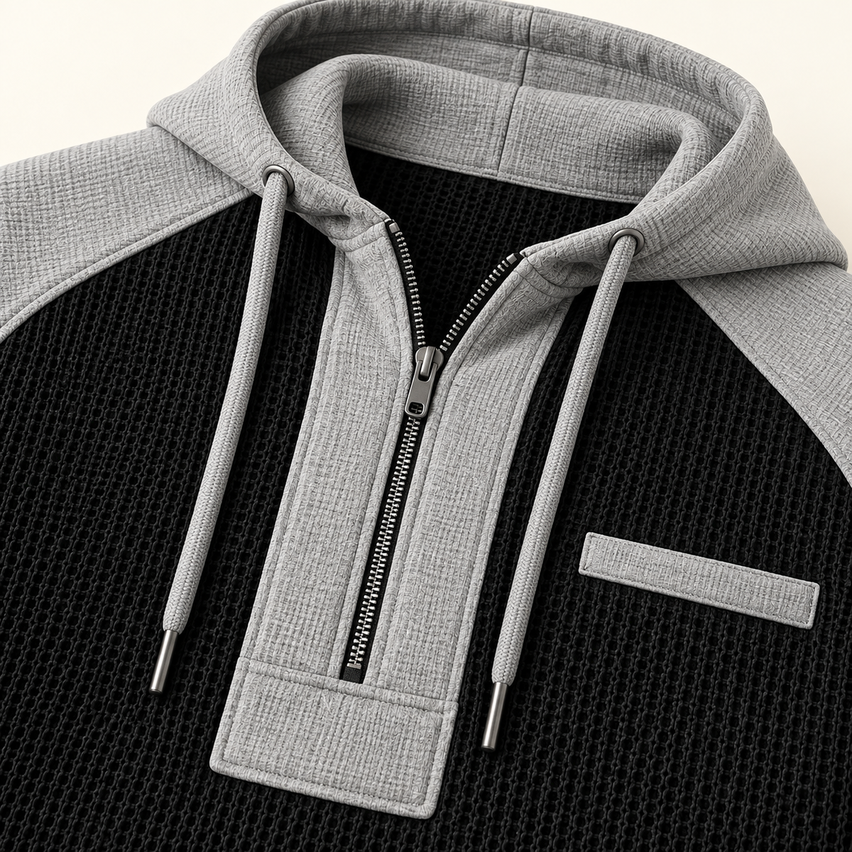 HUDSON WAFFLE HOODIE