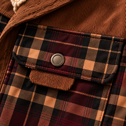 RUGGED PLAID WORKWEAR JACKET