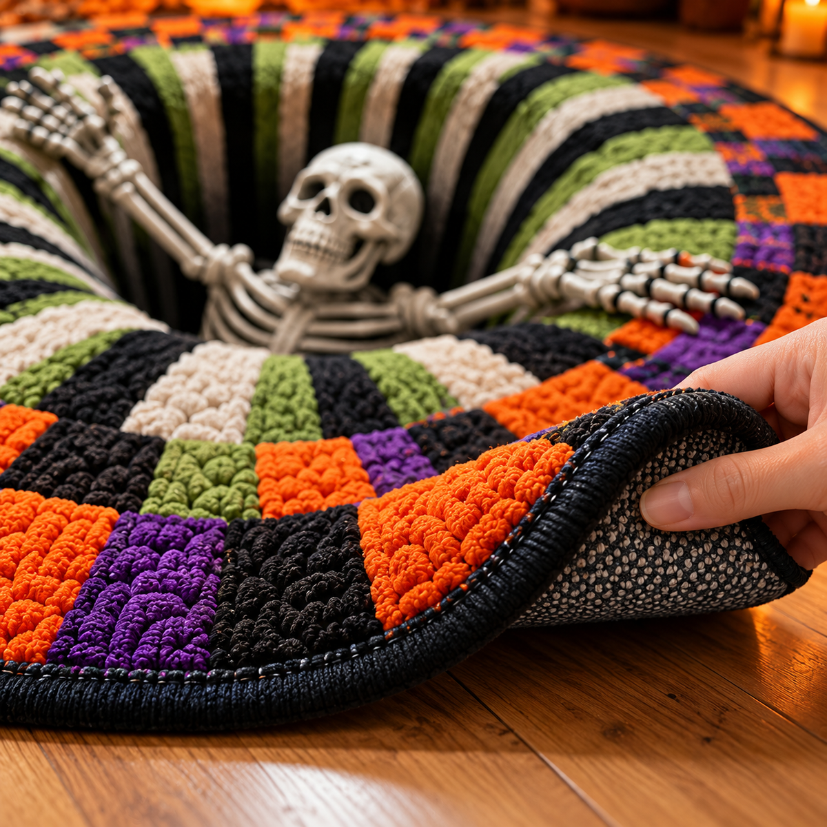 SPOOKY PIT ILLUSION RUG