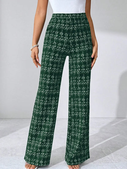MARCELLINE GRID PANTS