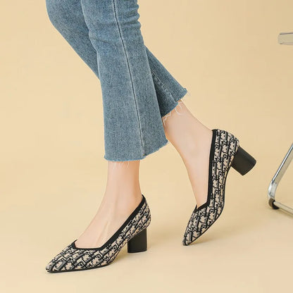 PALERMO TEXTURED HEELS