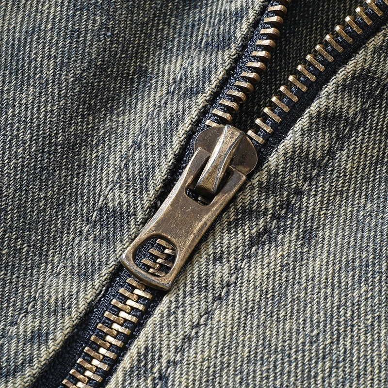 REMNANT DISTRESSED DENIM JACKET