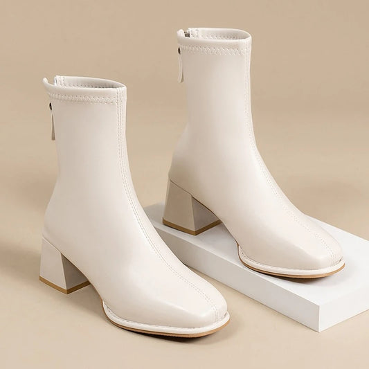 NOELLE ZIP BOOTS
