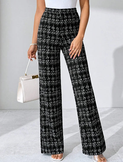 MARCELLINE GRID PANTS