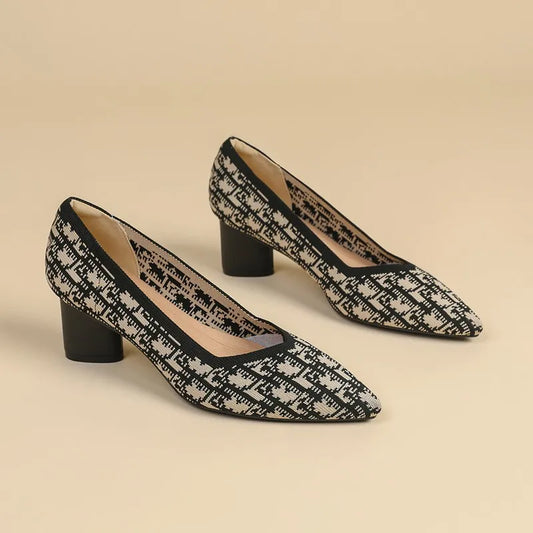 PALERMO TEXTURED HEELS
