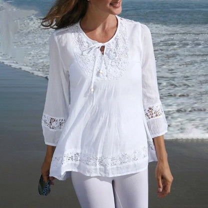 NOELLE EMBROIDERED TUNIC