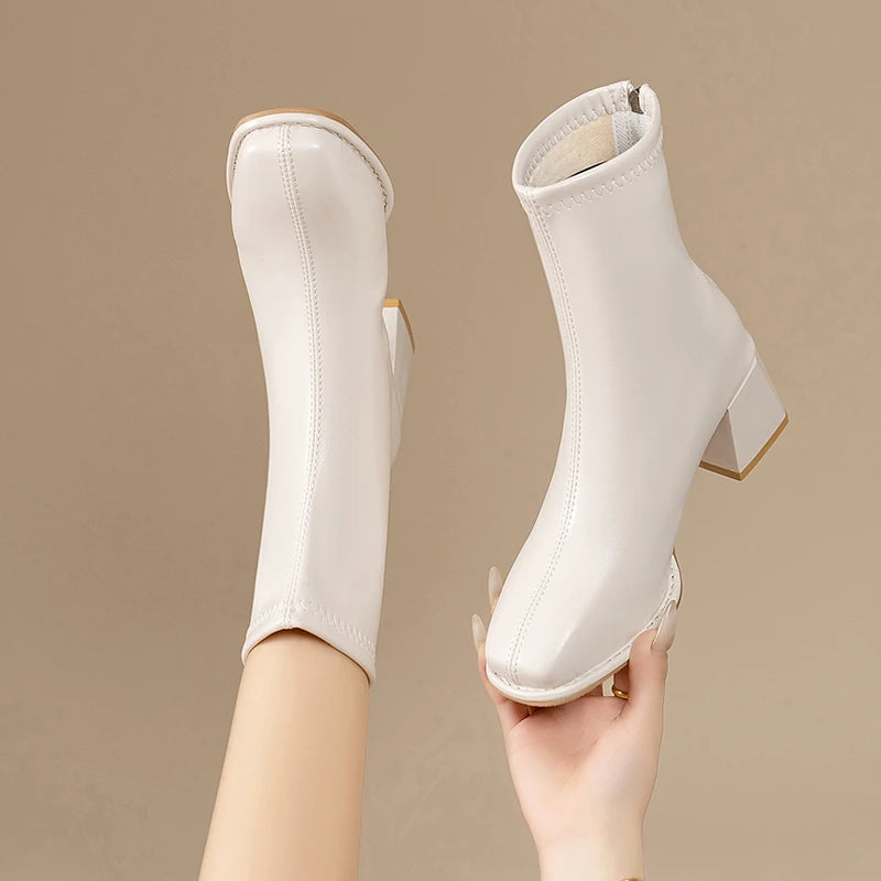 NOELLE ZIP BOOTS