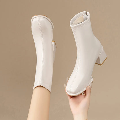 NOELLE ZIP BOOTS