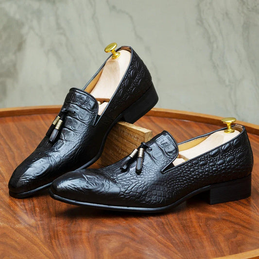 DANIEL WAFER TASSEL LOAFERS