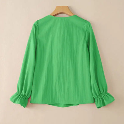 ARIA TIE BLOUSE