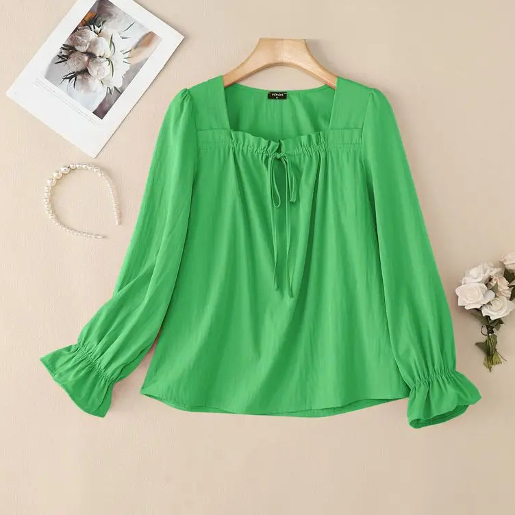 ARIA TIE BLOUSE