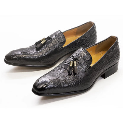 DANIEL WAFER TASSEL LOAFERS