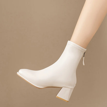 NOELLE ZIP BOOTS