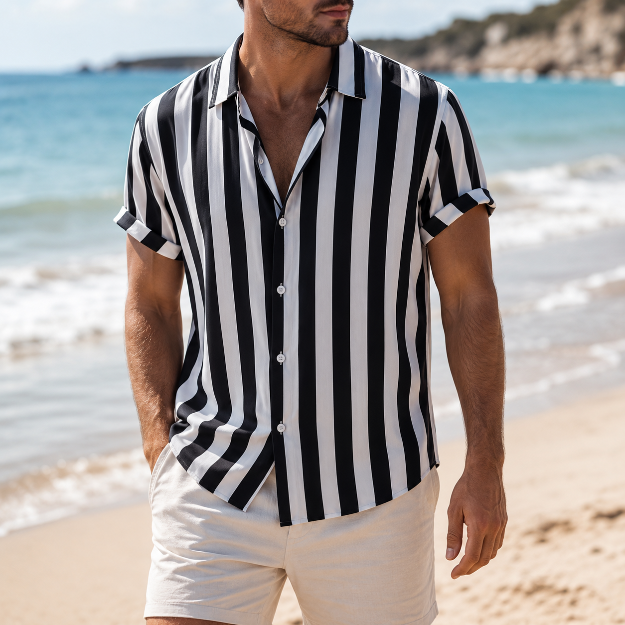 SHORELINE STRIPE SHIRT