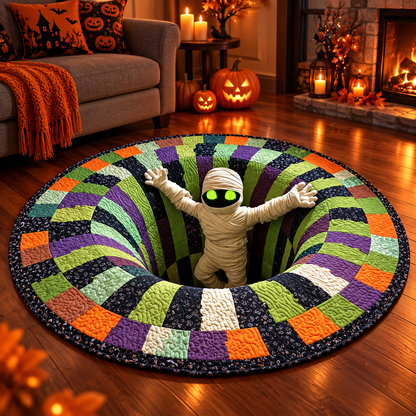 SPOOKY PIT ILLUSION RUG