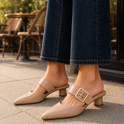 COLETTE BUCKLE HEEL