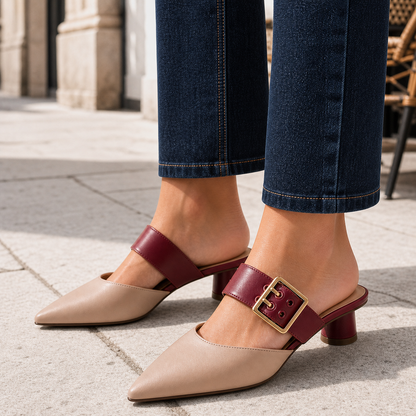 COLETTE BUCKLE HEEL