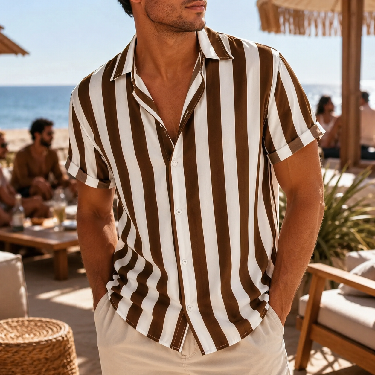 SHORELINE STRIPE SHIRT