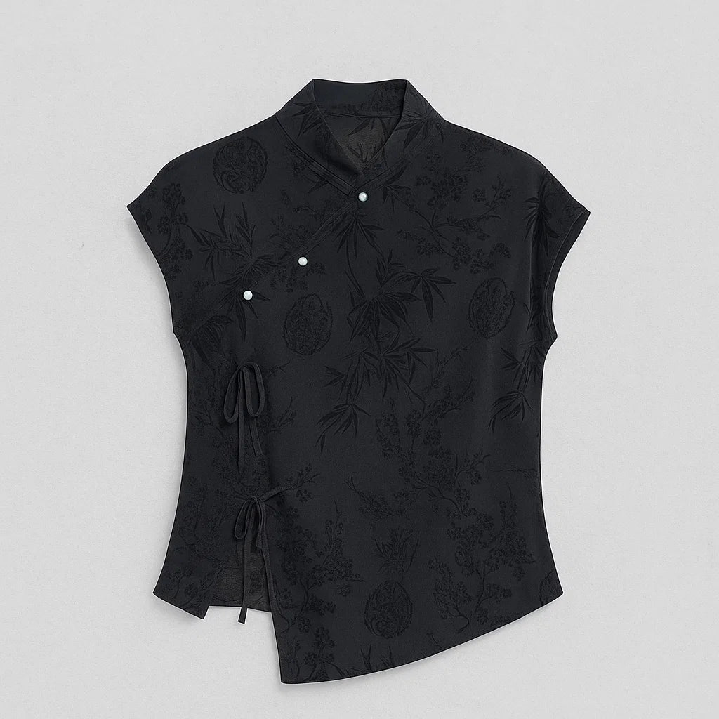 THE MEI SILK BLOUSE