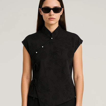 THE MEI SILK BLOUSE