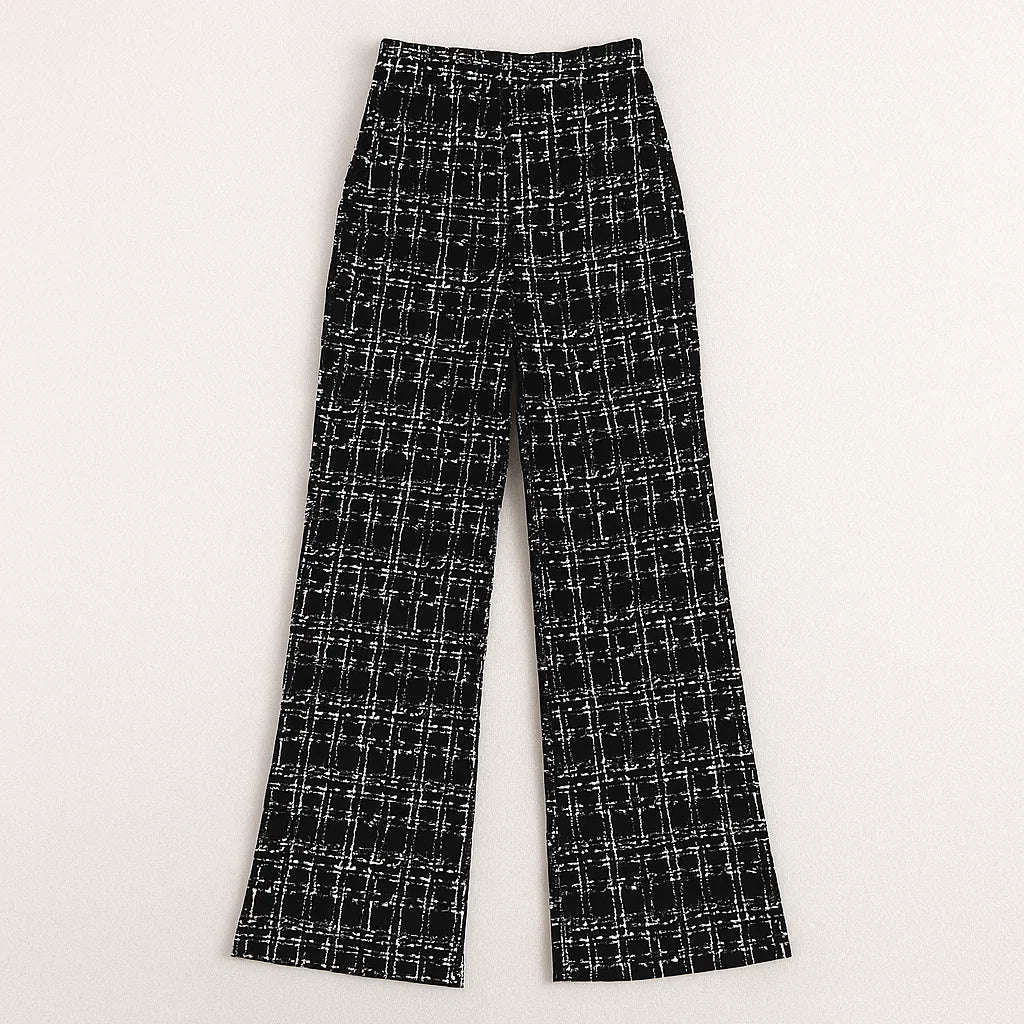 MARCELLINE GRID PANTS