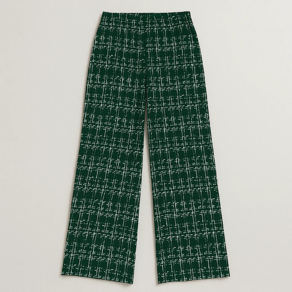 MARCELLINE GRID PANTS