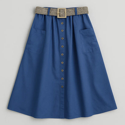 SELINE BELTED DRESS