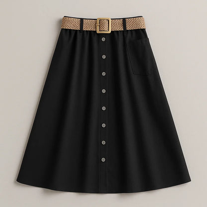 SELINE BELTED DRESS
