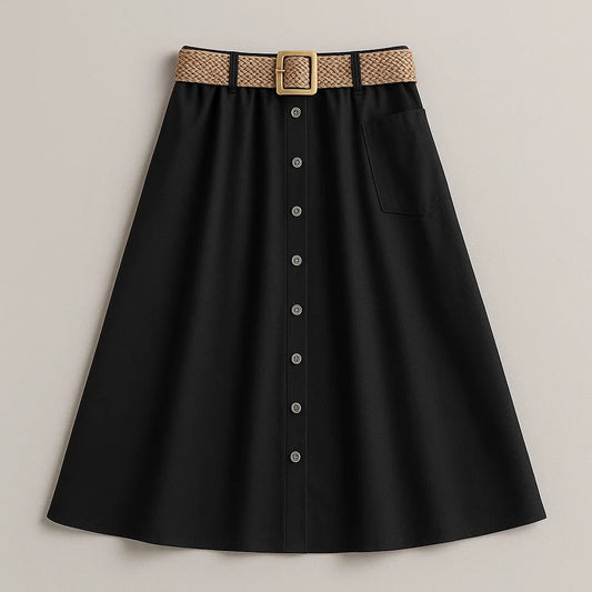 SELINE BELTED DRESS