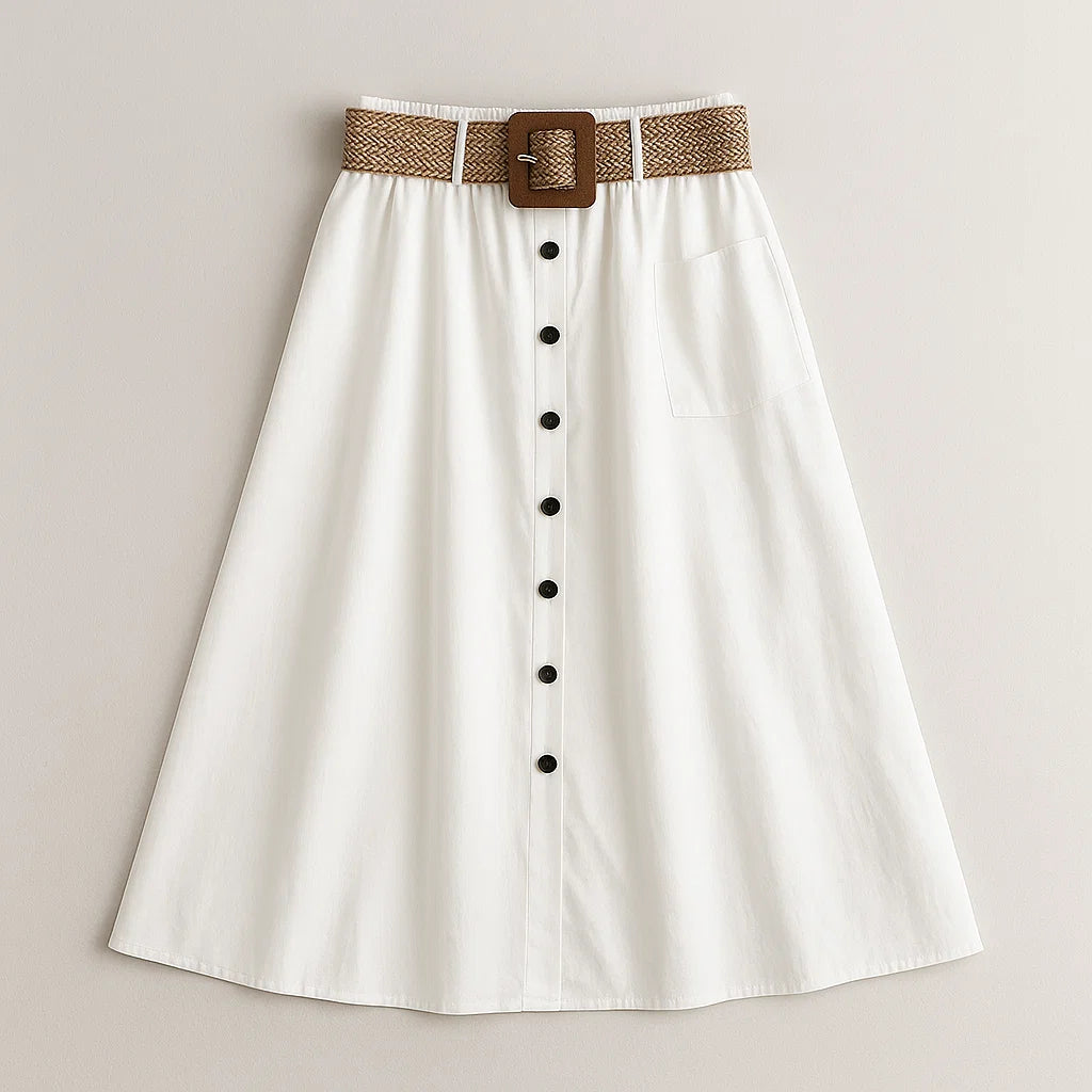 SELINE BELTED DRESS