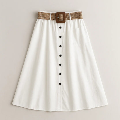 SELINE BELTED DRESS