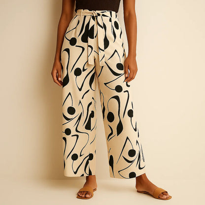 AERA ABSTRACT PANTS