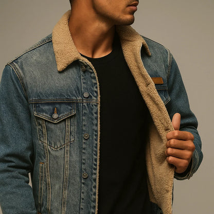 HOLLAND CASHMERE DENIM JACKET